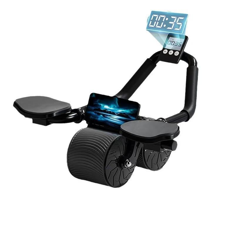 Abdominal Wheel Men'S and Women'Shome Elbow Brace Roller Exercise and Fitnessequipment Four-Wheel Healthy Belly Auto Reboundbelly Tuck and Roll