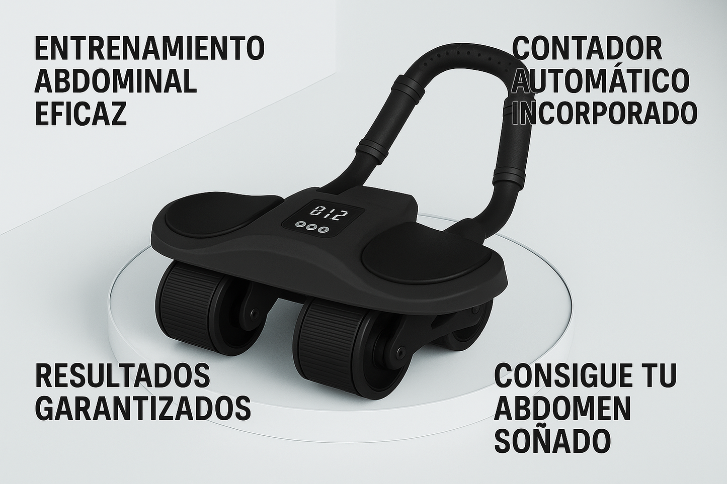 Rueda Abdominal Rebote Automático